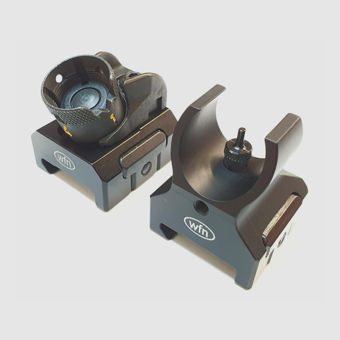 WFN Svizzera Set di mirino WFN svizzero con mirino a tamburo Heckler & Koch per Picatinny ad esempio MR308 / MR223 ecc.