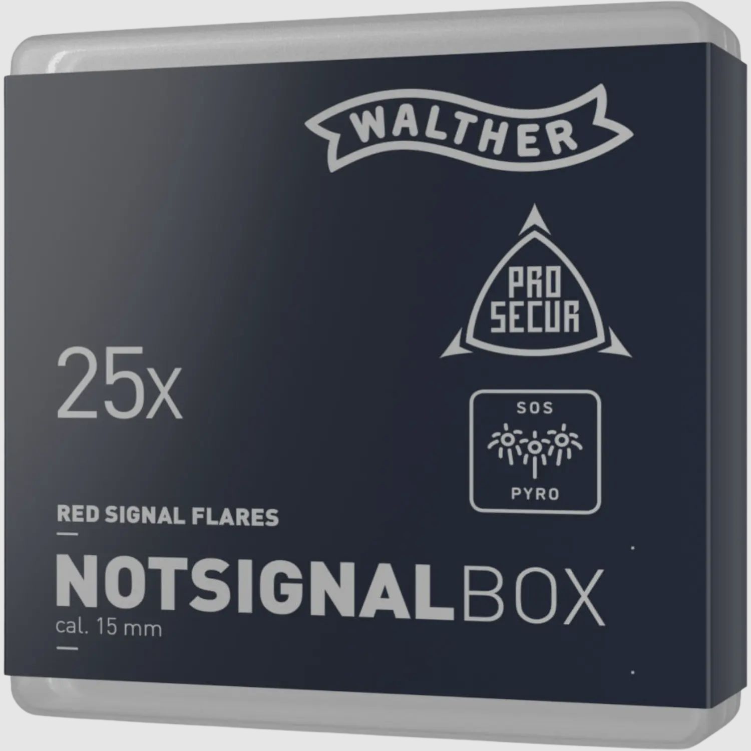 Walther ProSecur Signalsterne Kal. 15mm - 25 Schuss
