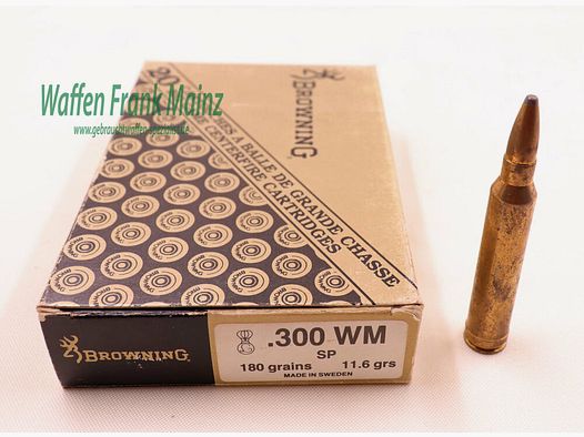 Norma Anbruch mit 14 Patronen .300Win Mag