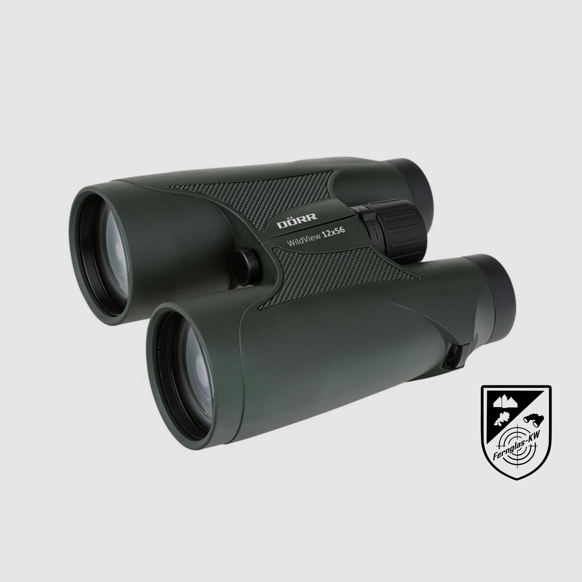 Door 533442 Wild View 12x56 roof prism binoculars with carrying case and shoulder strap