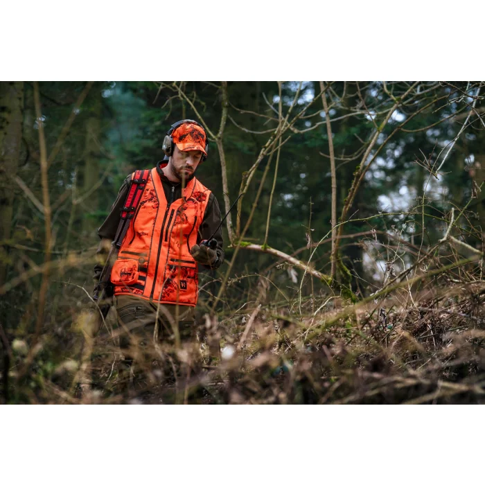 Gilet mimetico HARKILA Wildboar Pro Blaze AXIS MSP Orange (111540182), immagine 7 di 8