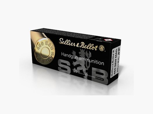 S&B .460 S&W JHP 255Grs.