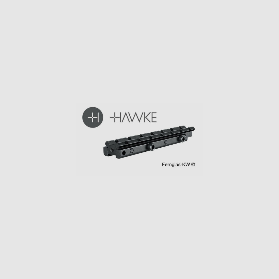 HAWKE 22403 Adapterschiene 3/8" RIFLE TO WEAVER ELEVATED 1 Stück