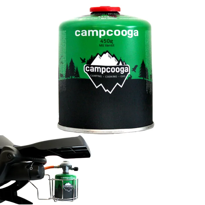Cartouches à vis de butane 450g avec filetage de 7/16 pouces