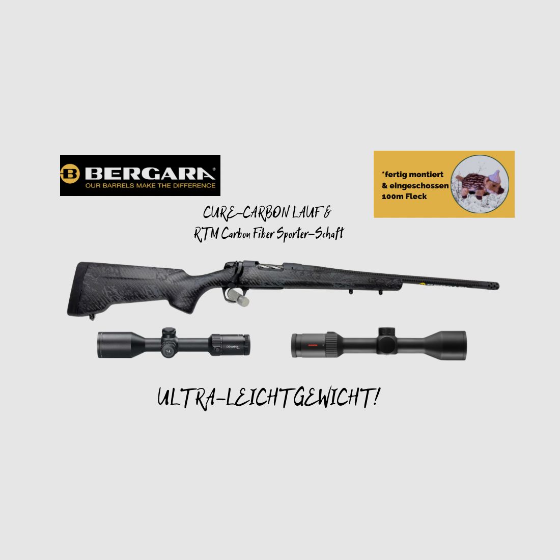 BERGARA B14² CIMA CF Zestaw kompletny