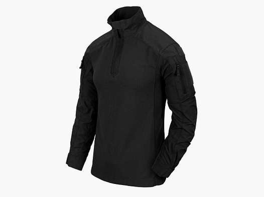 HELIKON-TEX MCDU COMBAT SHIRT® - NyCo RIPSTOP SCHWARZ