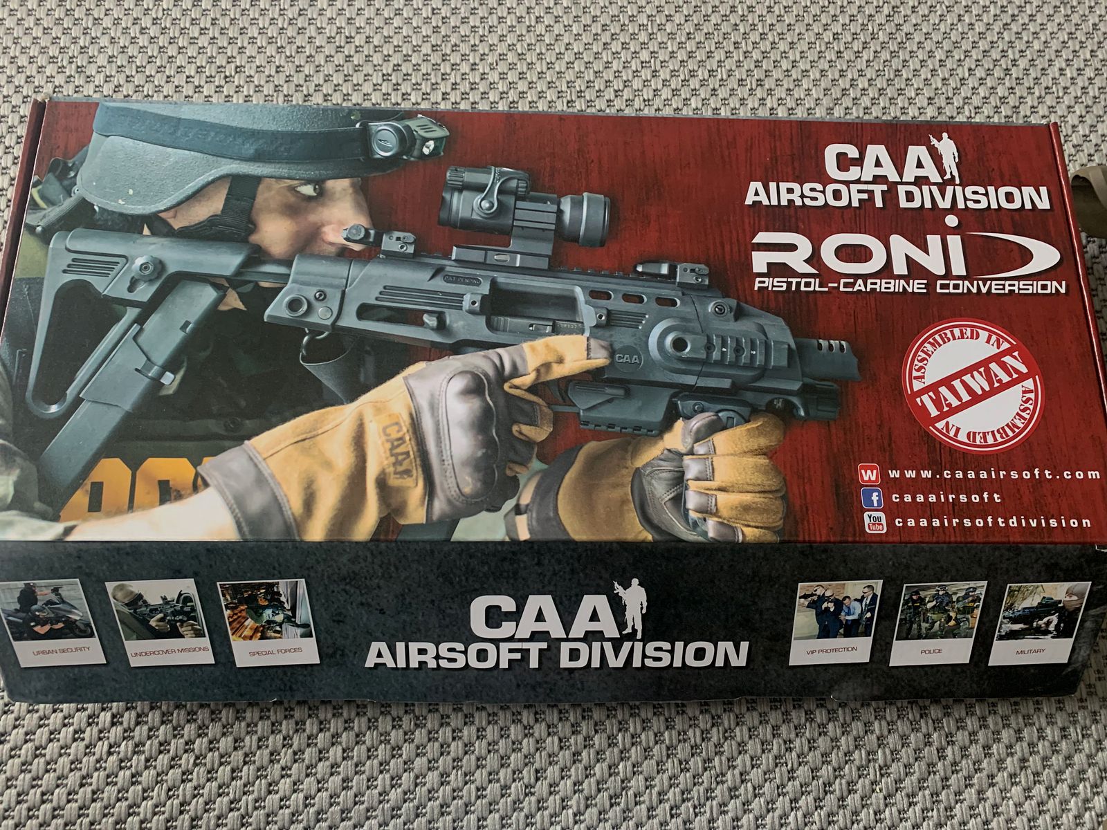 CAA Roni Pistol-Carbine Conversion+Beretta M9A3