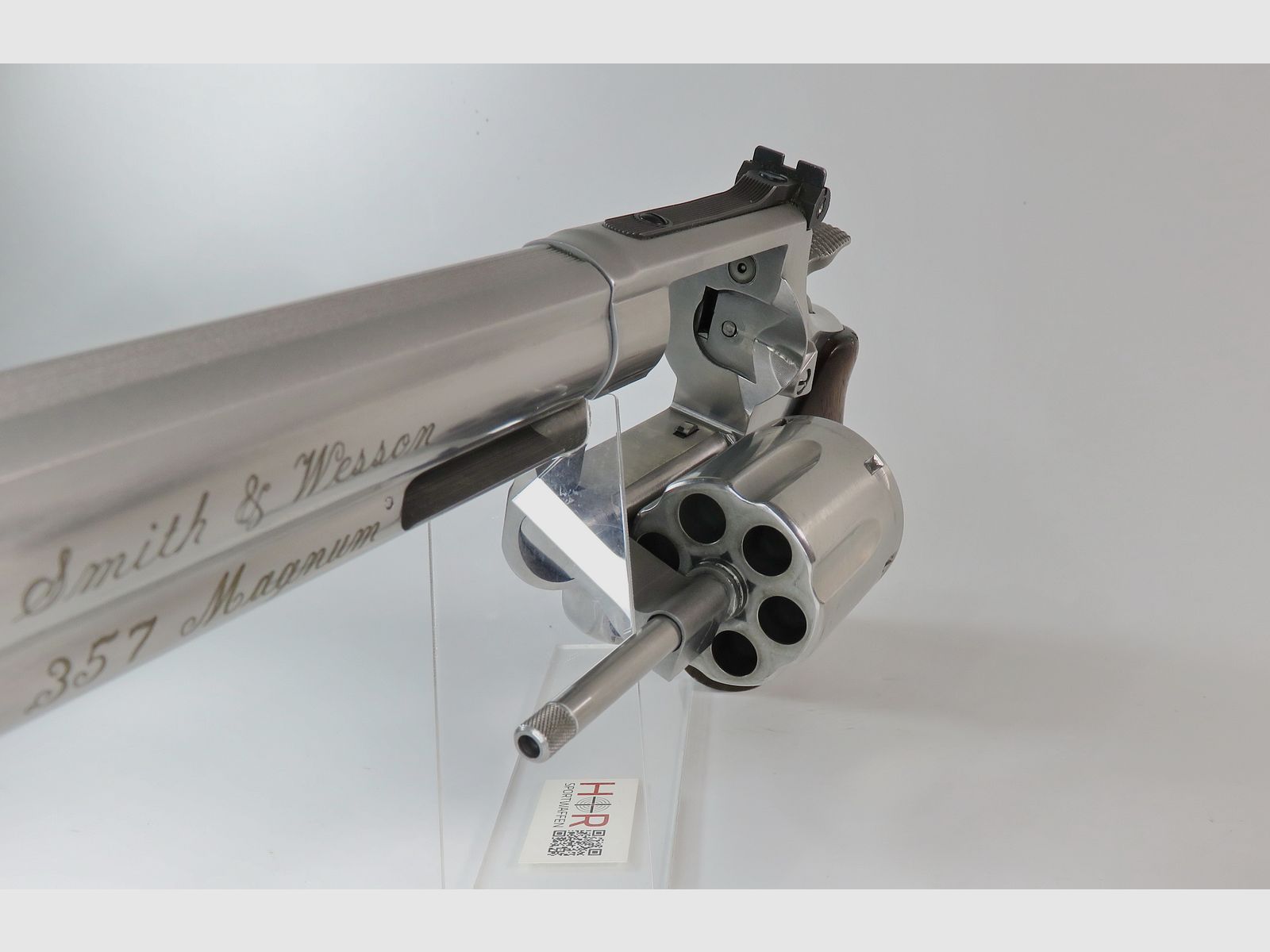 Revolver Smith & Wesson Mod 686-5 Target Champion DL | .357 Mag. | 6 Zoll | Nill-Griff | Gepflegter Zustand