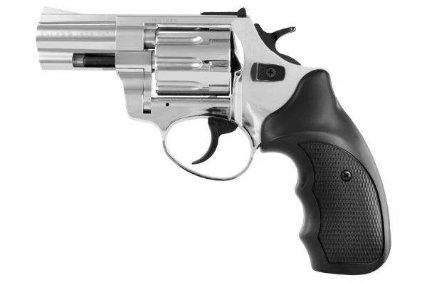 Rewolwer alarmowy hukowy ZORAKI K-6L BAS 2,5" 6mm long kal. .22 shiny chrome