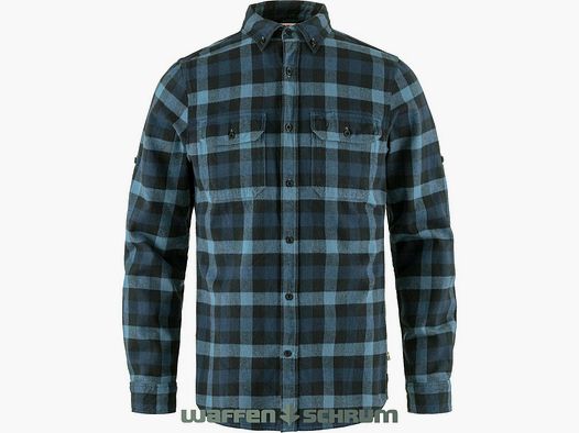 Fjällräven Hemd Skog Dark Navy - Dark Oak