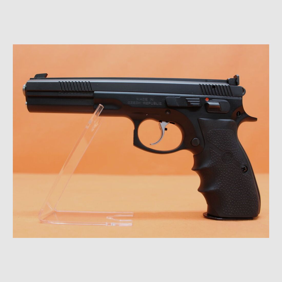 CZUB/ Waffen Oschatz Ha.Pistole 9mmLuger Waffen Oschatz CZ 75 Sport II DA/SA Abzug 6" Lauf/ Sportvisierung (9mmPara/9x19)