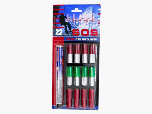 ESC SOS 22teilig Signalmunition