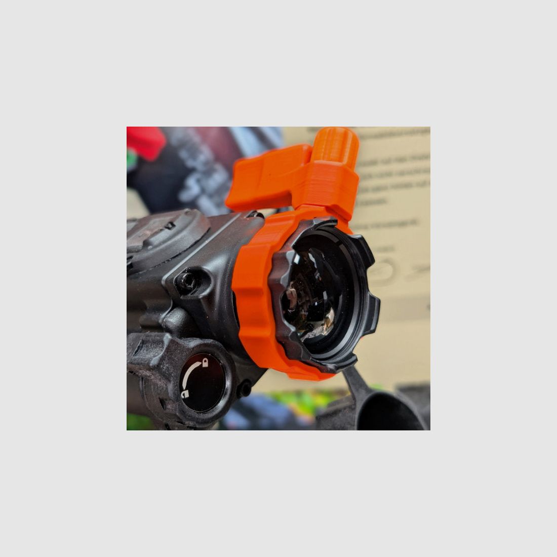 Per Nitehog Viper 35: Leva di regolazione rapida per la messa a fuoco dell'accessorio