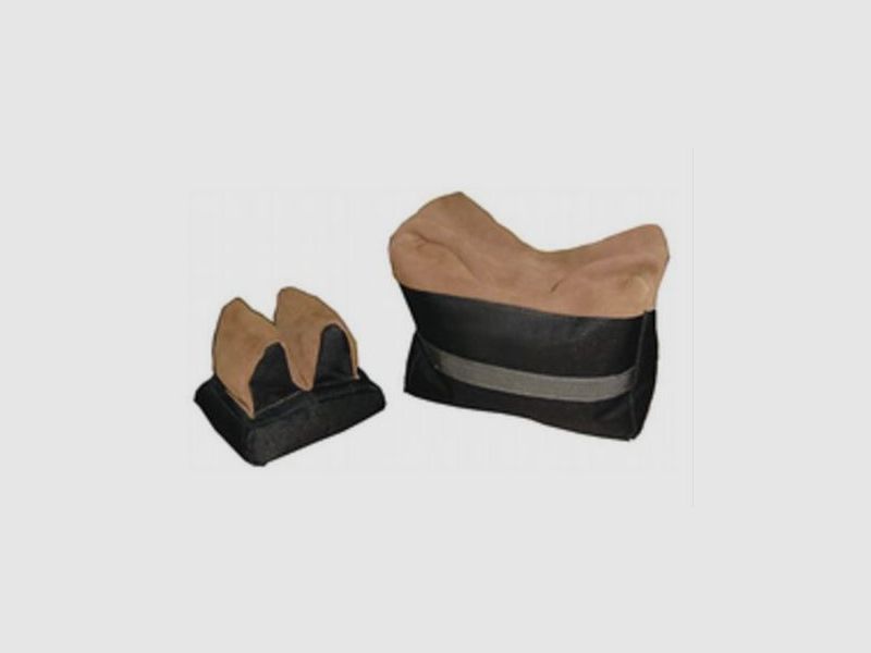 Schießauflage 2-tlg.,ungefüllt Velour/Nylon