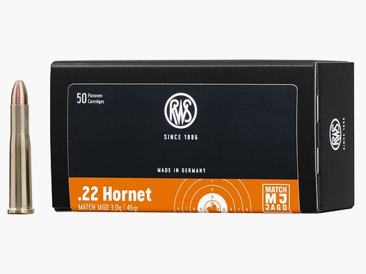 RWS 2116367 .22 Hornet Match Jagd MJ 3,0g 46 gr