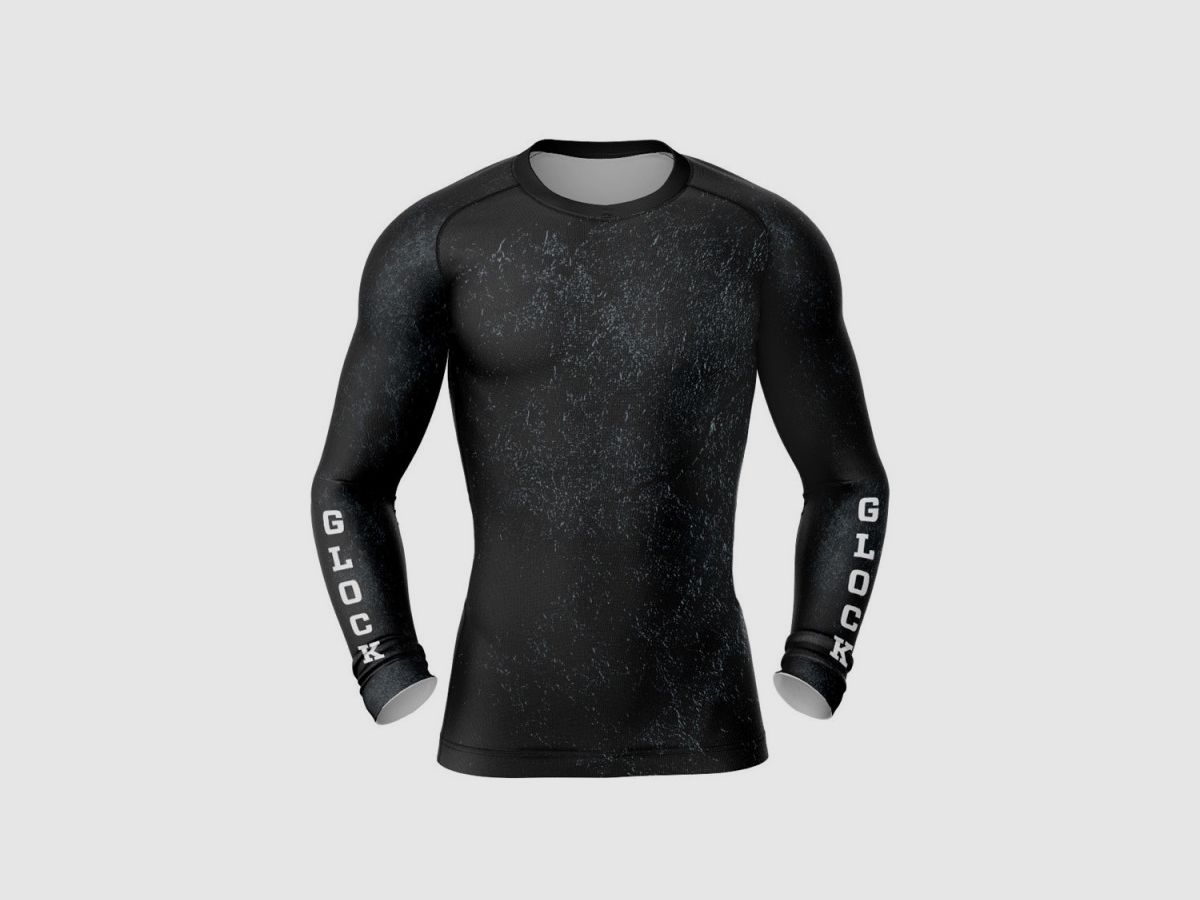 DED GLOCK Competition Long Sleeve Compression T-shirt Dark, size: 7XL, Clothes type: Regular (Men), image 3 of 3