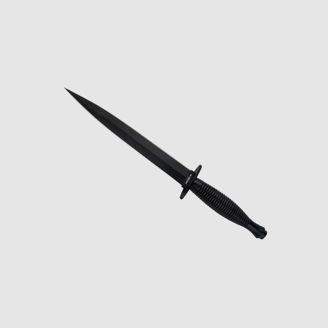 ENGLISH COMMANDO DAGGER BLACK ALUMINUM STAINLESS STEEL, image 1 of 3