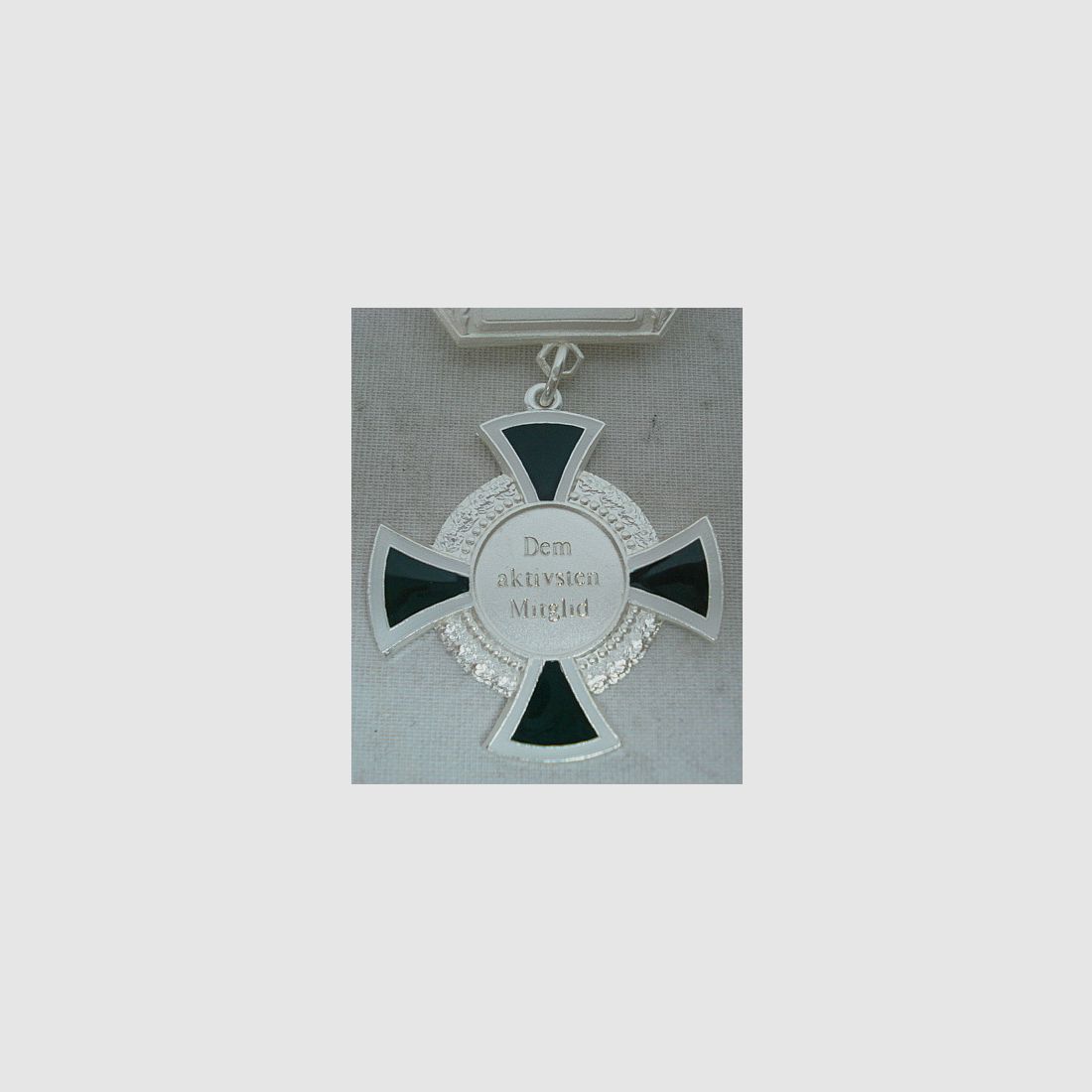 Orden versilbert - Muster-mit falscher Gravur