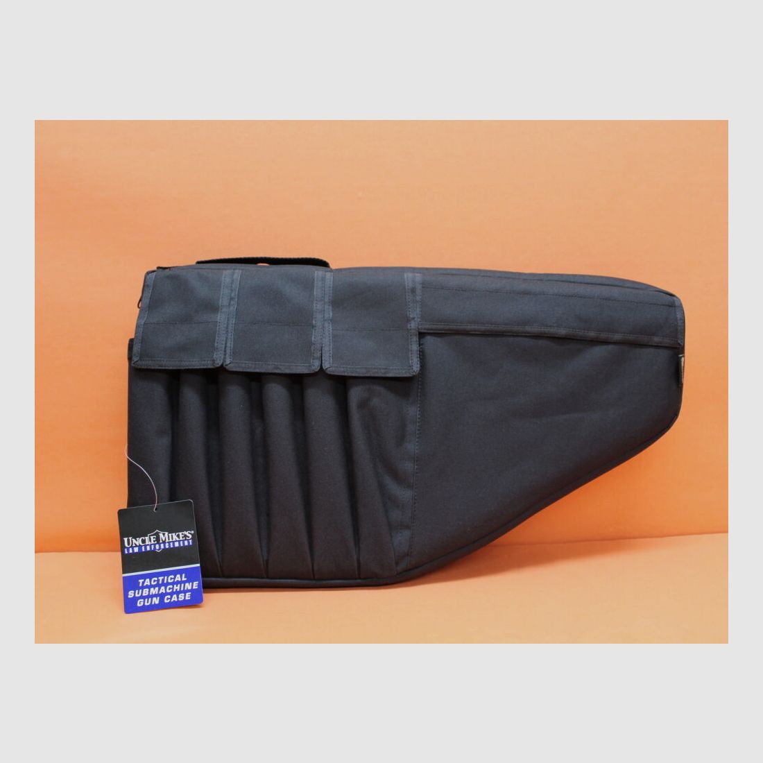 Uncle Mike's Tactical Submachinegun Case Black (5210-1): Long gun bag (approx. 62x33x7cm) black (padded)