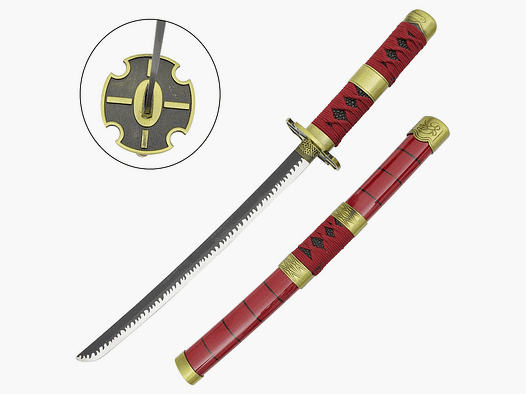 Mini Katana Sandai Kitetsu inklusive Saya