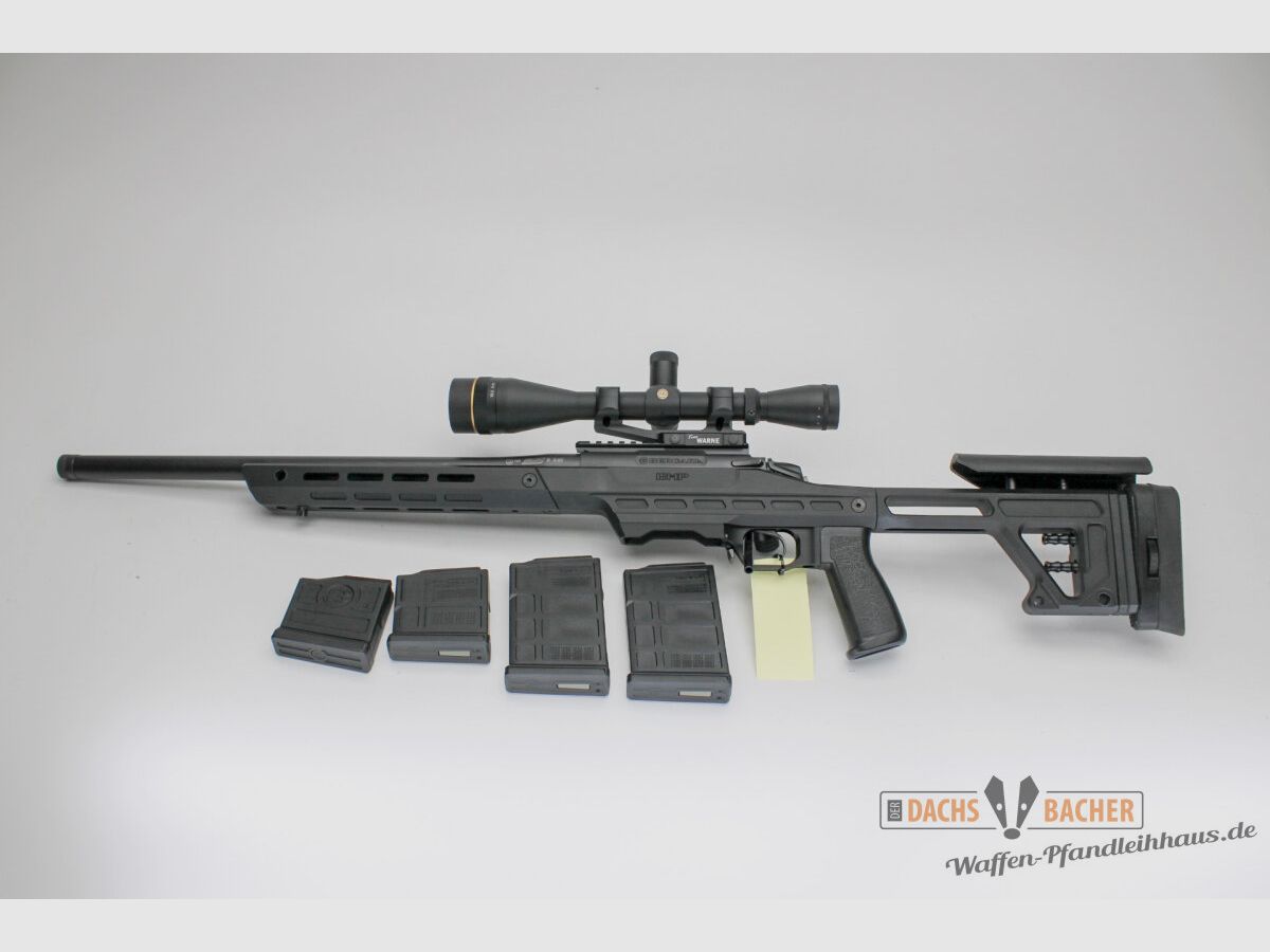 Rep. rifle Bergara B14 BMP Varmint cal. .308 Win con Leupold VX-2 6-18x40