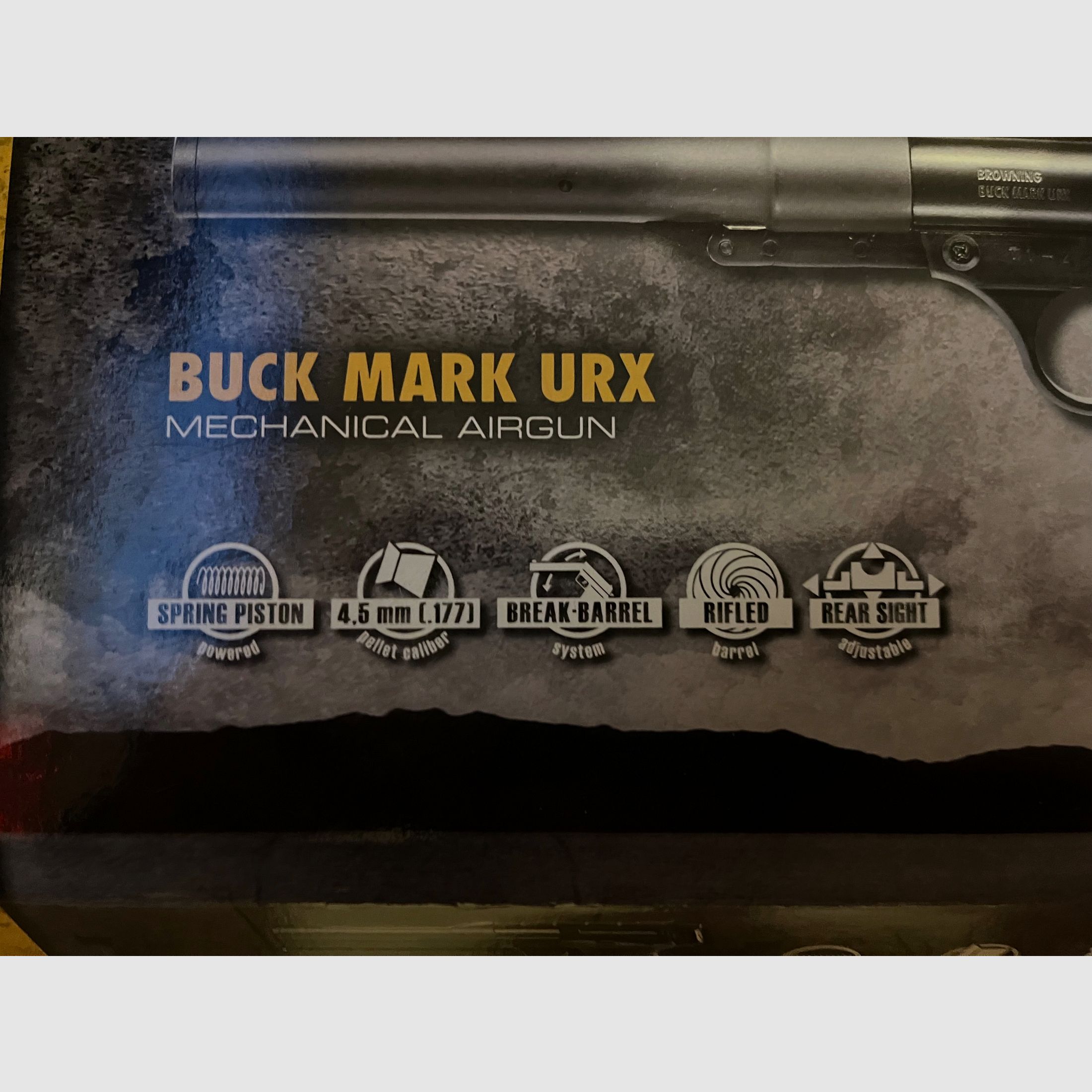 Browning Buck Mark pistola ad aria compressa, immagine 5 di 5
