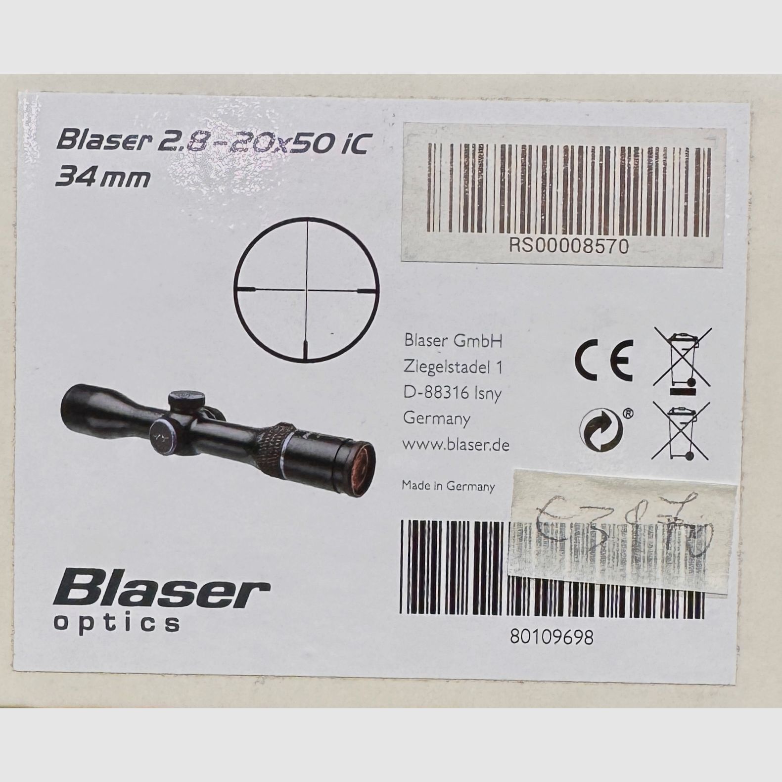 Blaser 2.8-20×50 IC, Bild 6 von 6