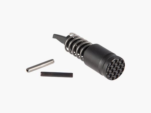 FORWARD CONTROLS DESIGN AR-15 LOW DRAG FORWARD ASSIST DIMPLED STEEL BLACK