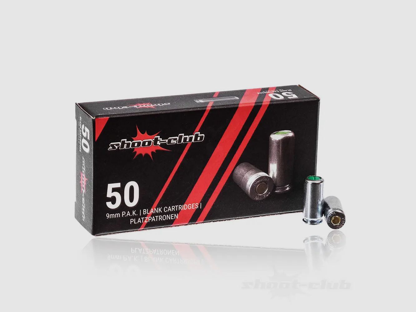 9 mm munitions P.A.K. signal pétard tir d'alarme NEUF - LIRE LA DESCRIPTION