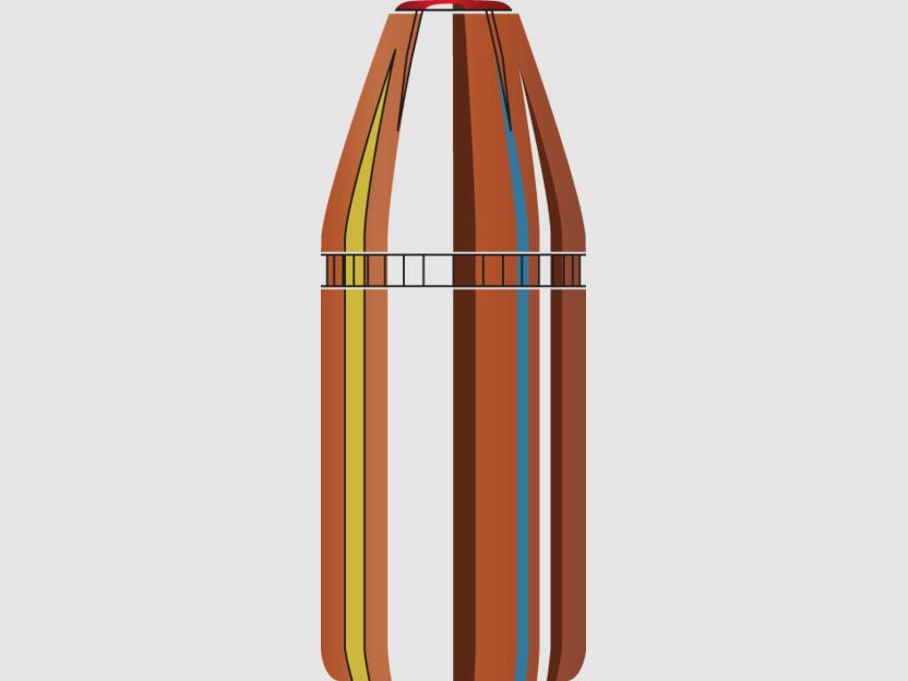 Hornady Geschoss .45/.458 (.45-70 Govt.) Sub-X 410GR 50 Stück