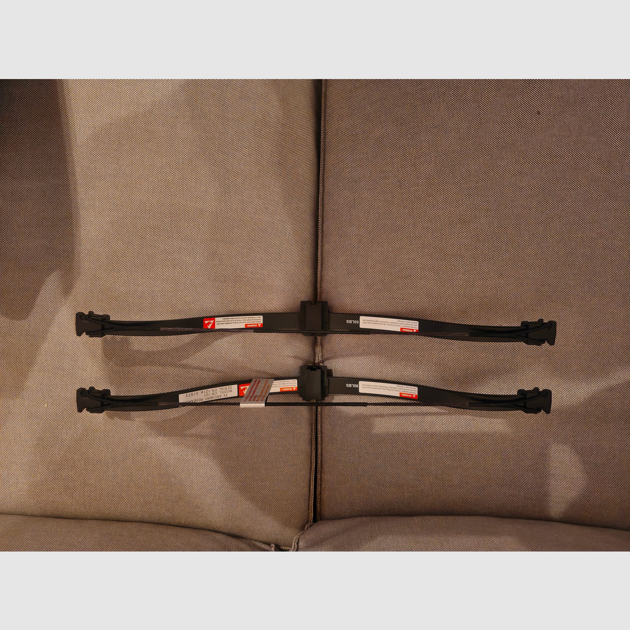 EK Archery Vlad with 60 and 90 pound bows