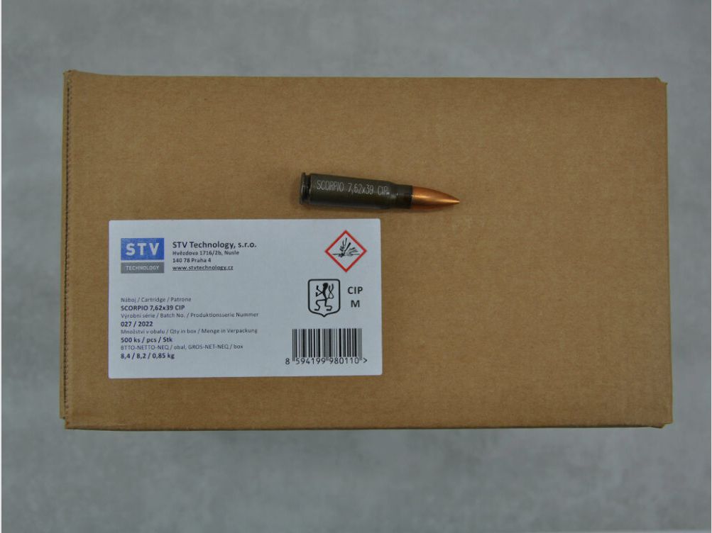 Surplus STV-Scorpio 7,62x39 *1000 sztuk*