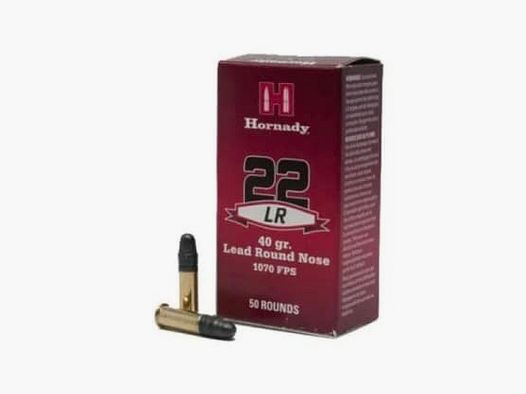.22lr. Hornady Varmint Express Piombo Punta Tonda 40grs.