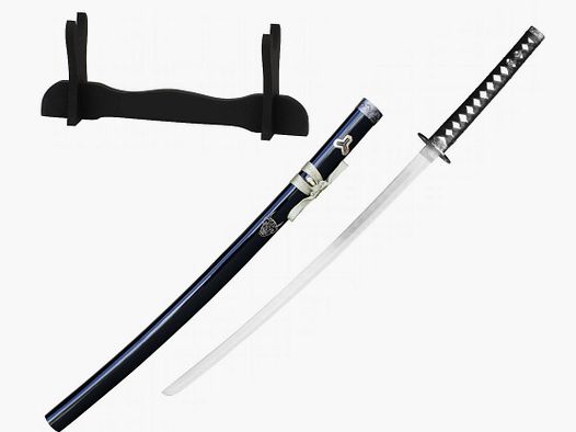 Katana di Bills con supporto per spada nera