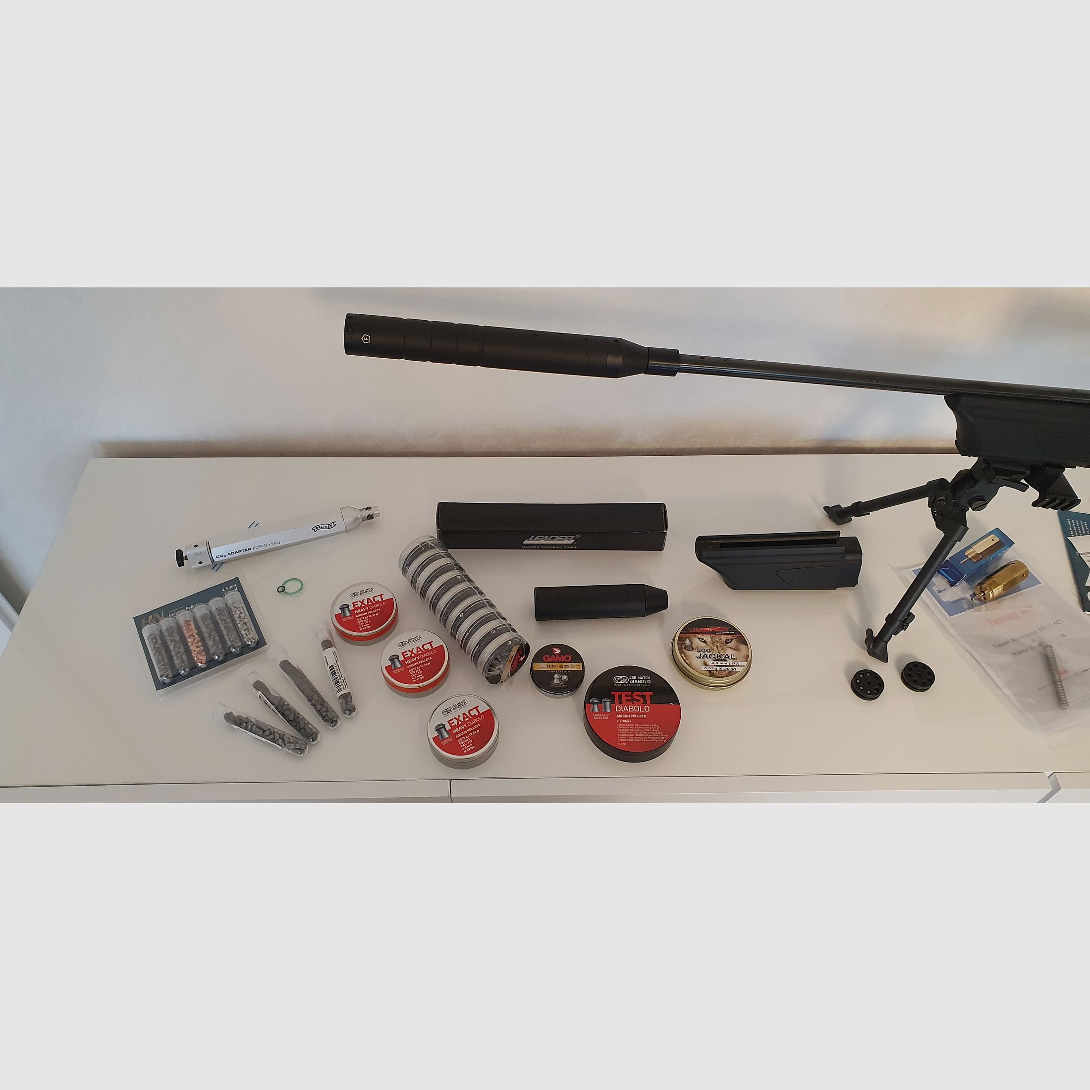 Hämmerli 850 AirMagnum FT 4,5 177 Mega Zubehör!!!