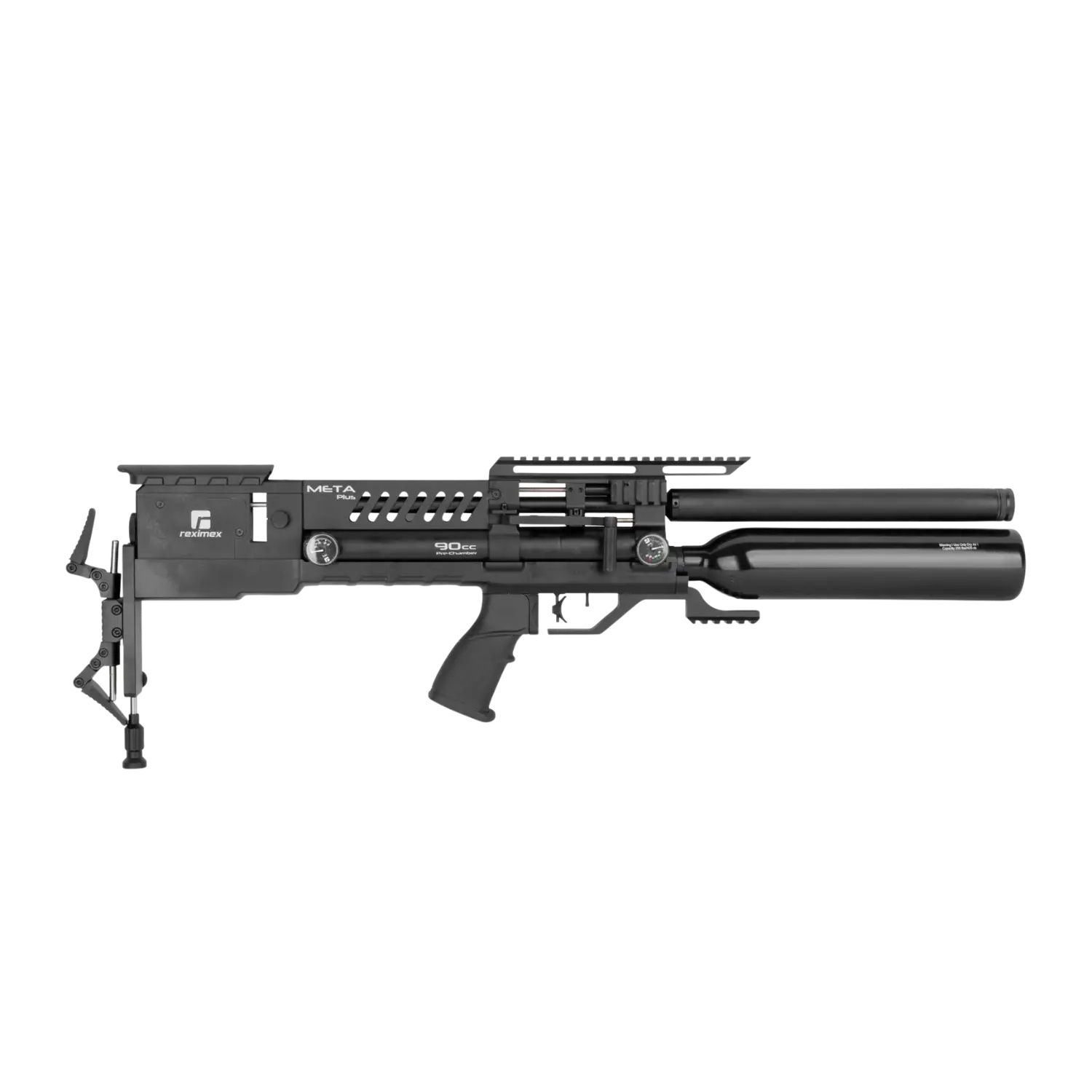Reximex Meta Plus Pressluftgewehr schwarz 4,5 mm Diabolo