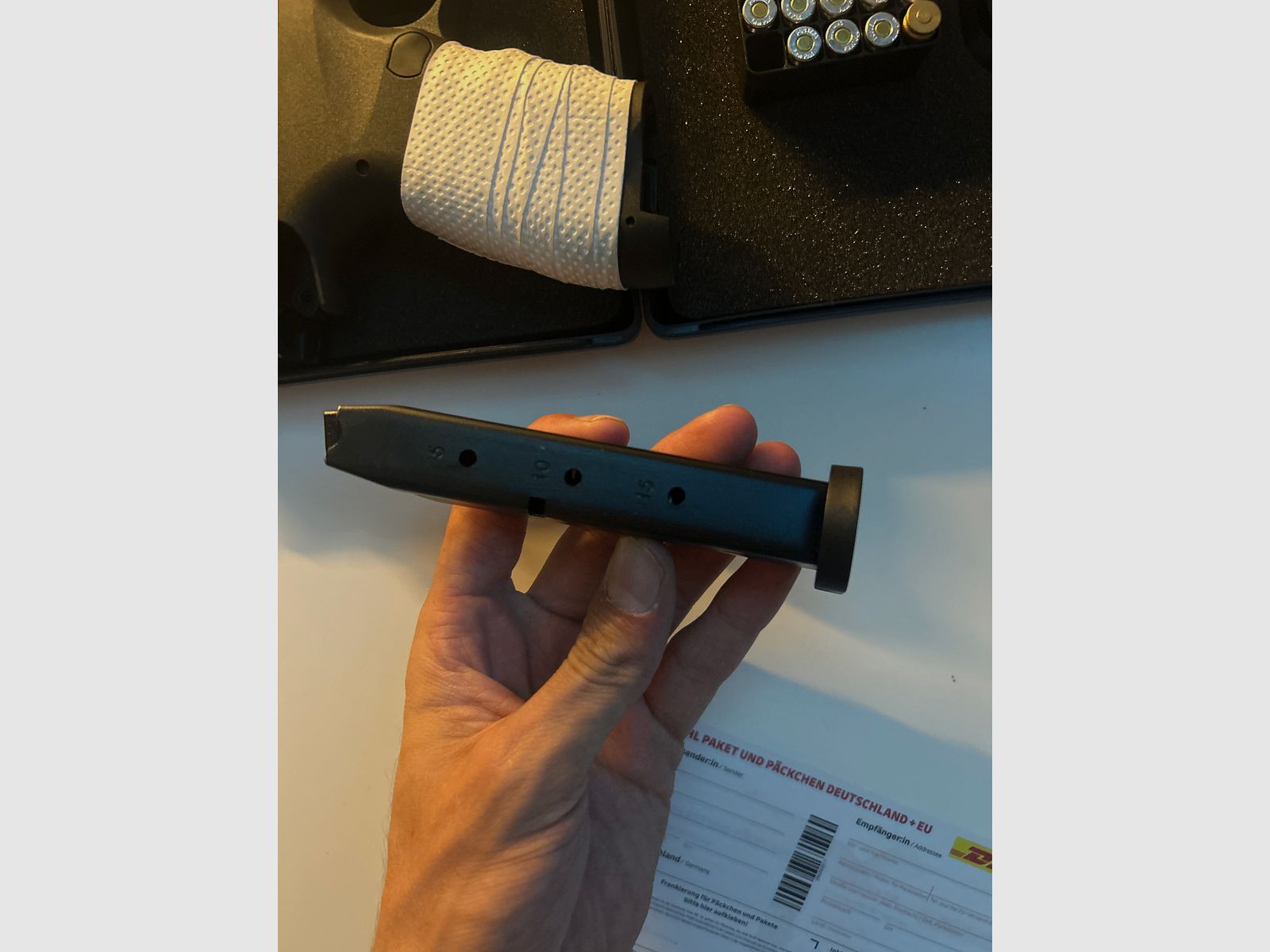 Magnum blank firing pistol Ekol P92 Magnum 9mm P.A.K. black