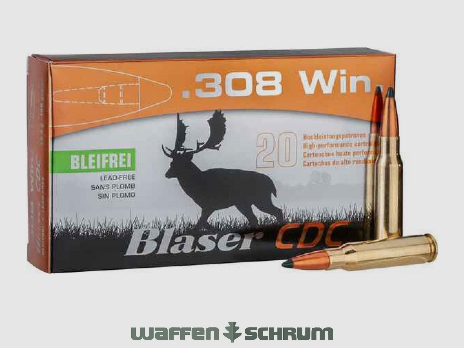 Blaser CDC 10,4g - 160gr. .308Win
