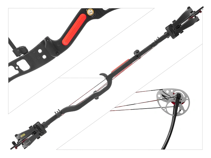 Poe Lang Ek Exterminator Compound Bow 30" black 15-70 LBS (CO-035B), image 3 of 14