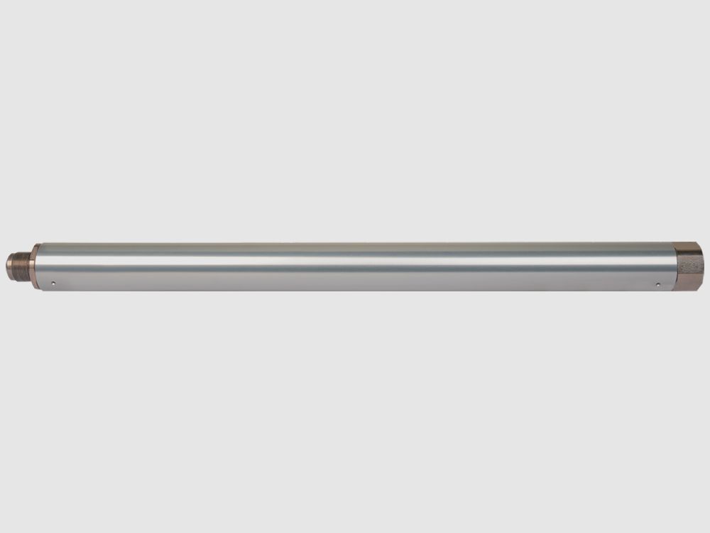 Pressluftbehälter für Anschütz Luftgewehr Standard / silber
