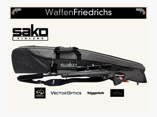 SAKO S20 HUNTER | Jungjäger Komplettangebot "Black Hunter" - Waffen Friedrichs