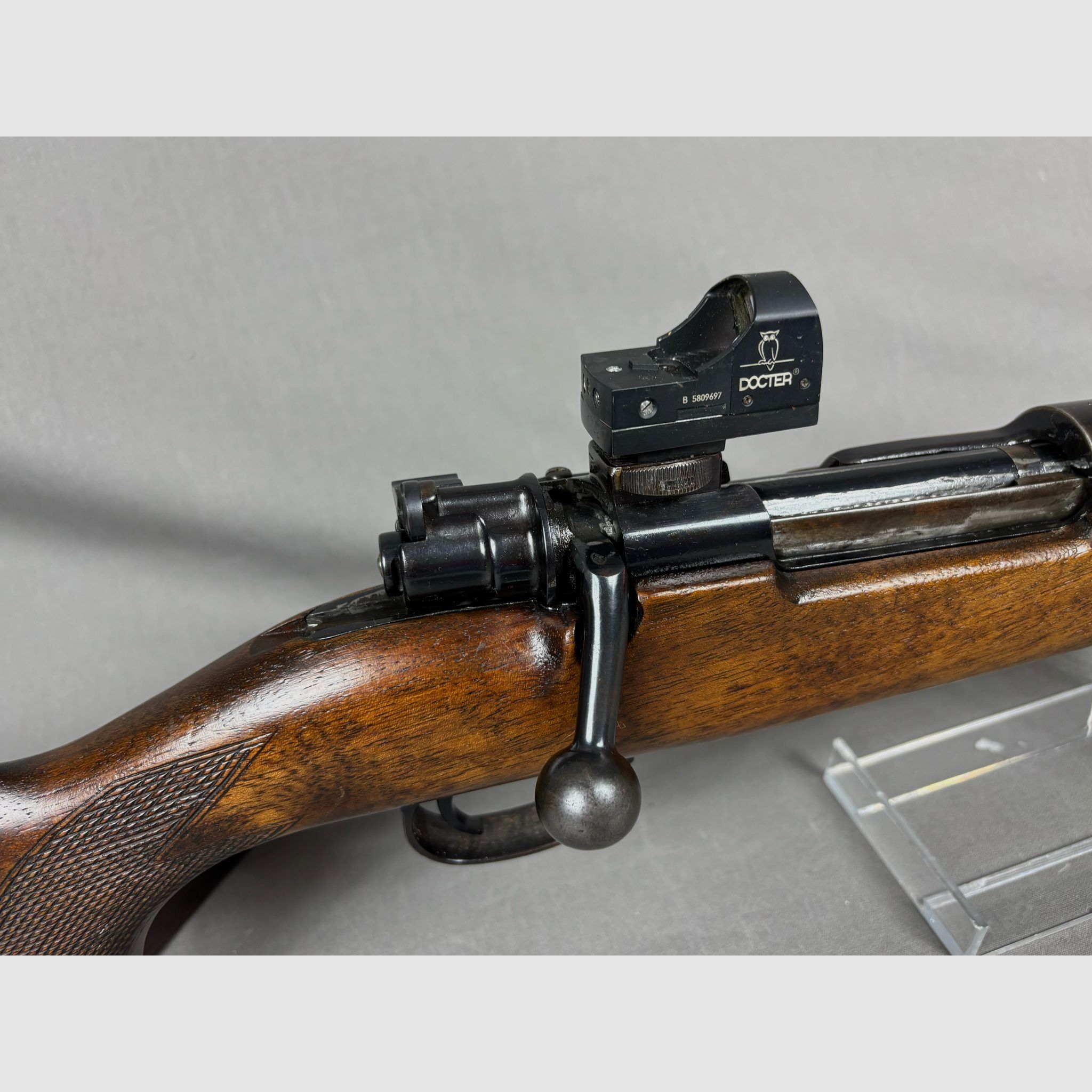 Mauser K98 mit Docter Red-Dot in 7x57