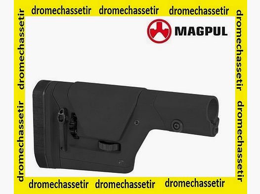 Magpul PRS Stock, gen3, cheek rest, adjustable butt pad black