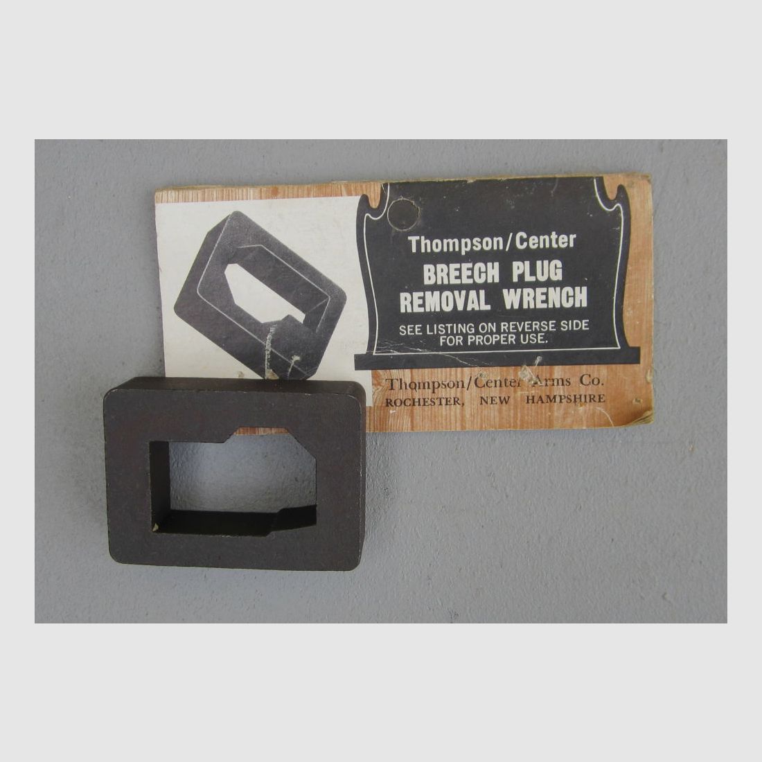 CLAVE DE CORRIDA THOMPSON CENTER USA para armas de percusión de avancarga