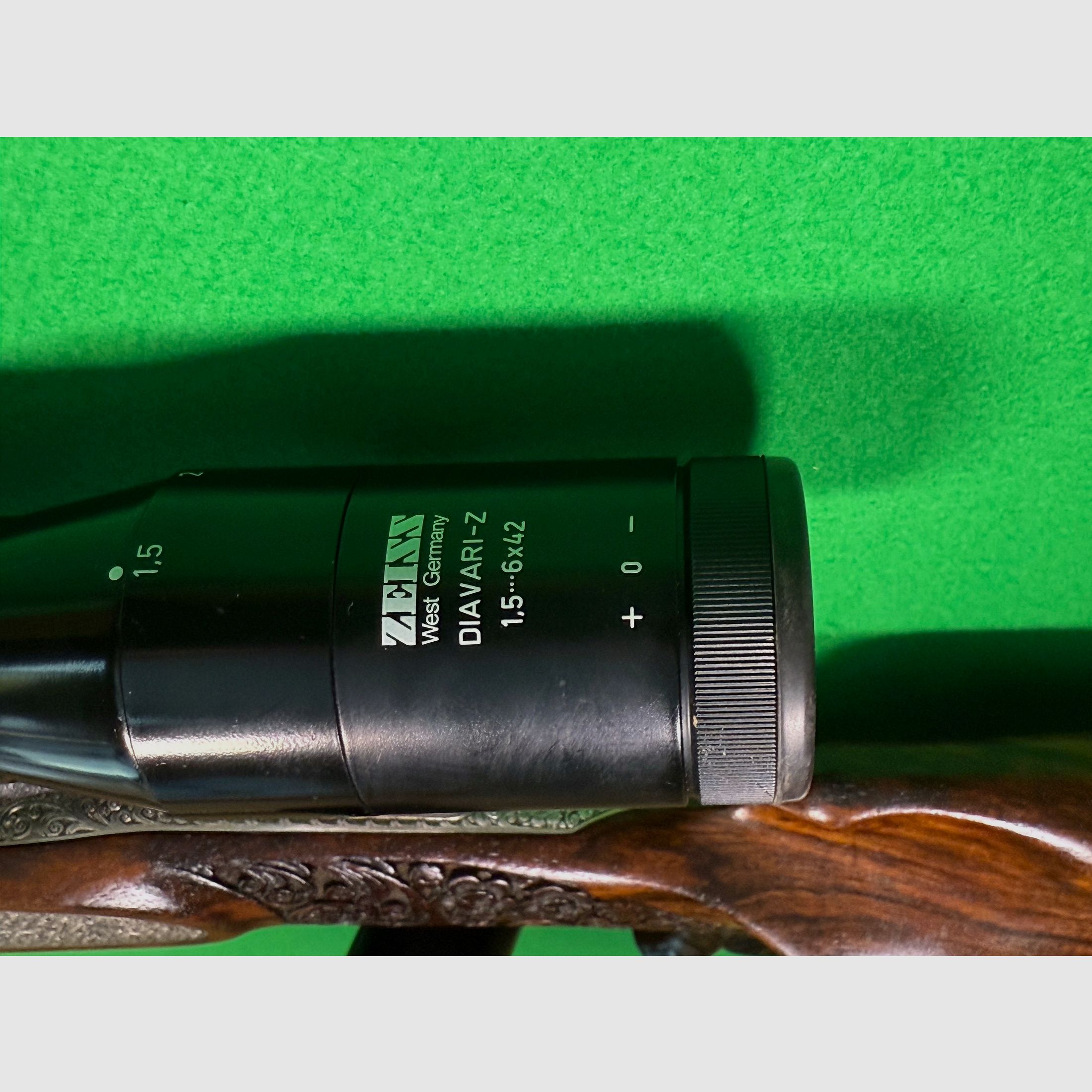 Exclusive unique piece break-action rifle 6.5x57R & 16/70 1 of 1!
