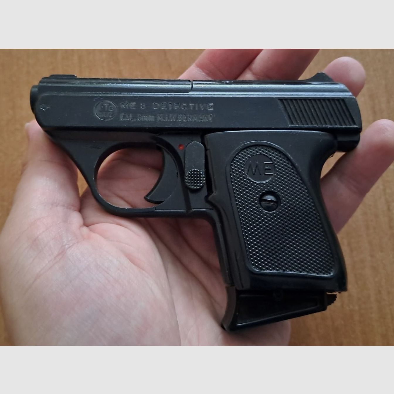 Rare ME 8 Detective 8mm bang in PTB 100/2 in packaging!