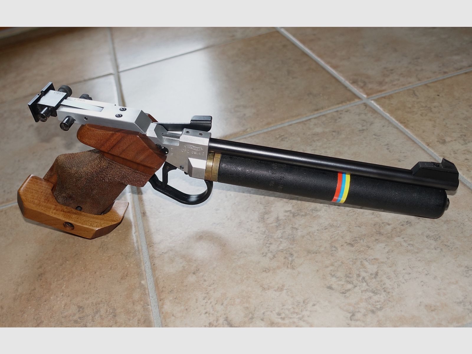 Pistola de competición Walther CP2