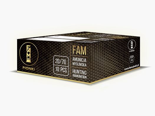 Amunicja 12/70 Pocisk gumowy FAM-PIONKI
