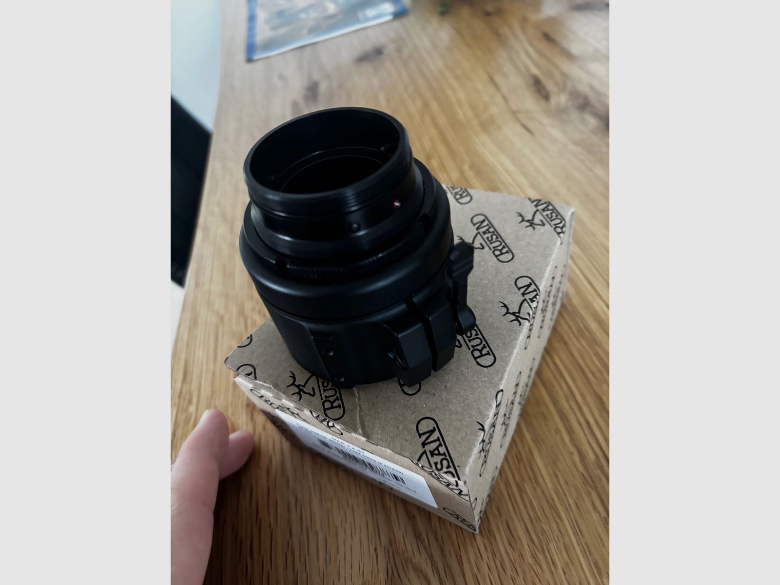 Rusan ARM 52-63.5 Klemmadapter für Vorsatzgeräte + Reduzierring HIKMICRO Thunder