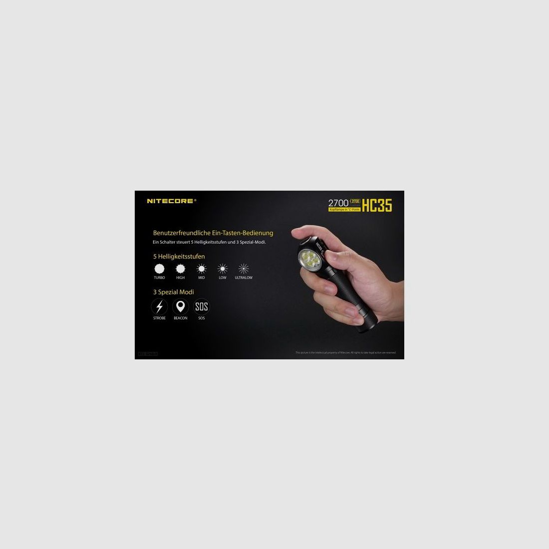 Nitecore HC35